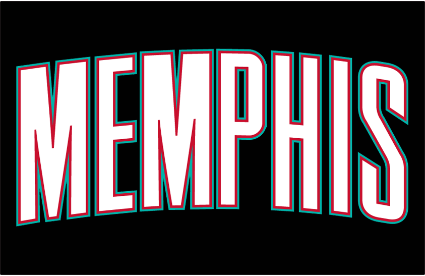 Memphis Grizzlies 2001-2004 Jersey Logo fabric transfer